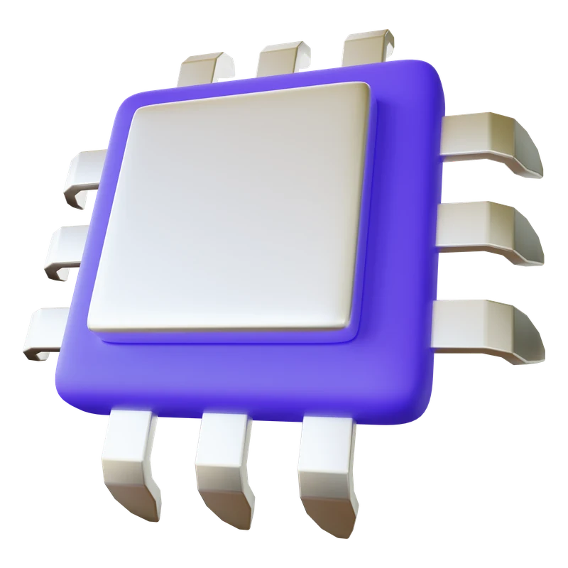 A secure element chip.